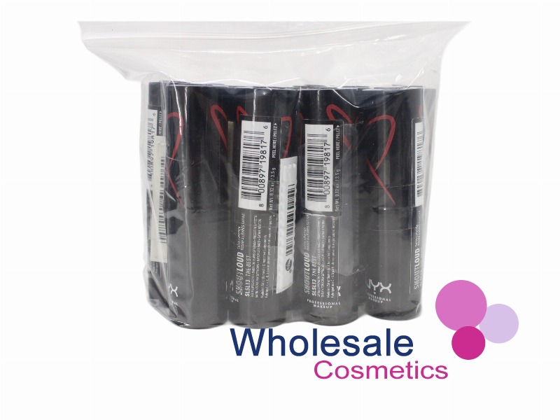 12 x NYX Professional Shout Loud Satin Lipstick - 13 THE BEST